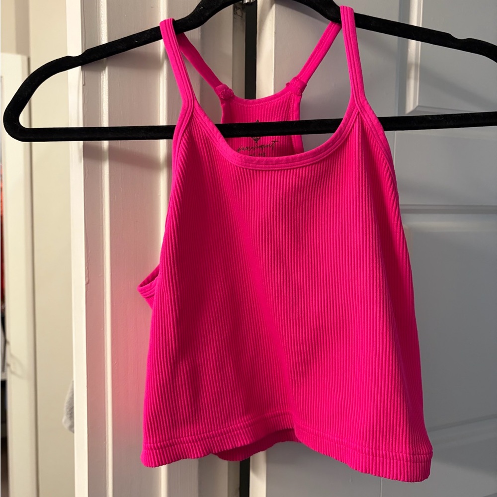 Free people movement happiness run crop tank